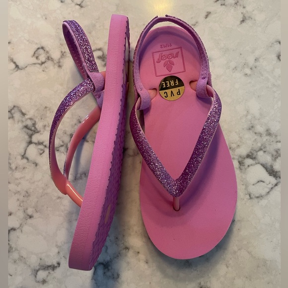 Reef Girls Sandals Size 11-12 - Picture 3 of 5